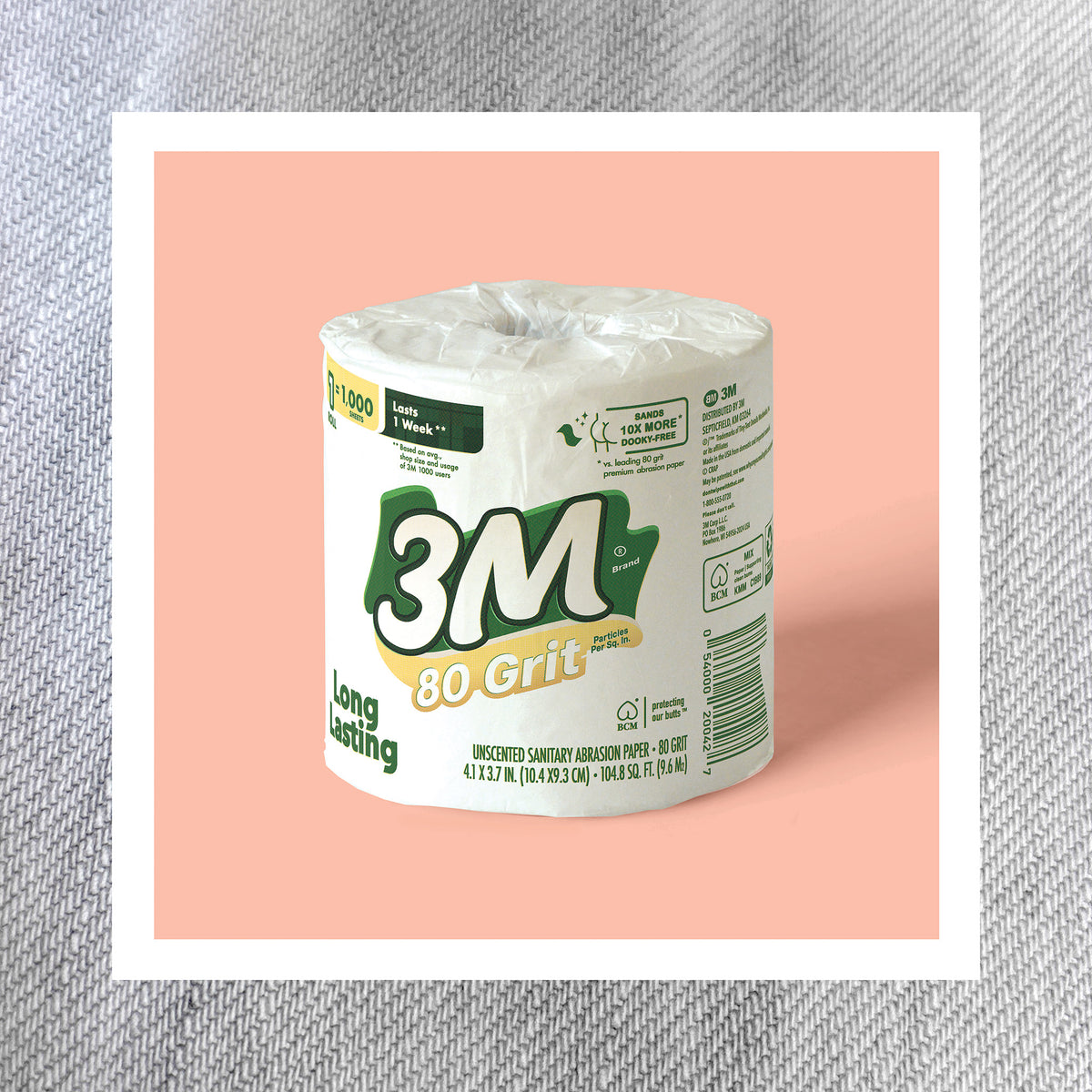3M Toilet Paper Print