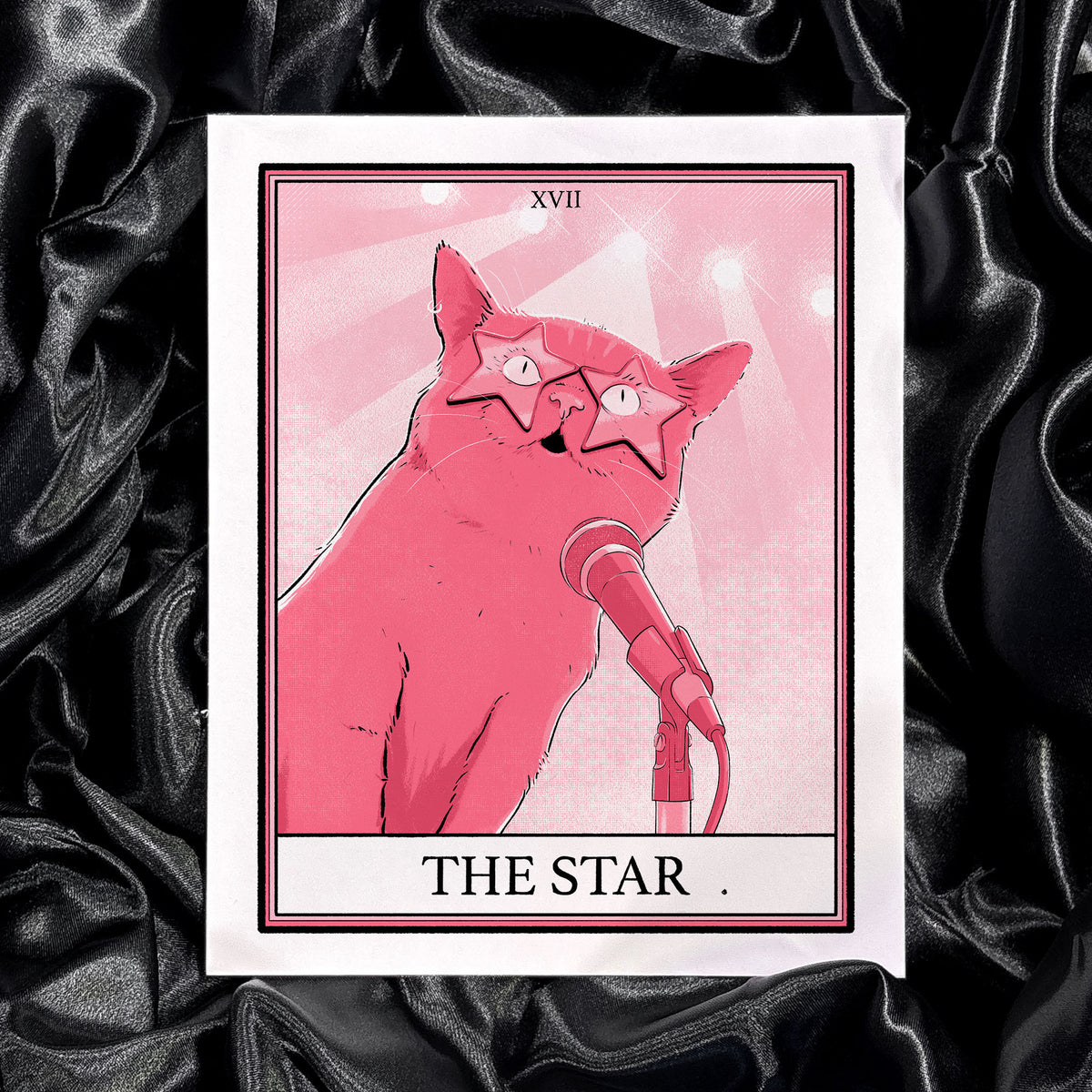 Cat Tarot The Star Print