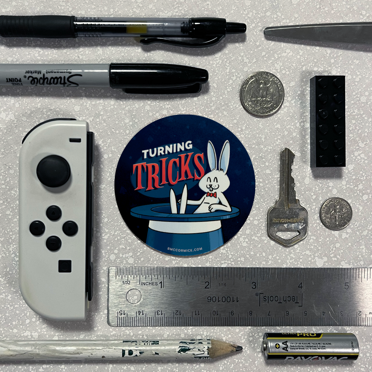 Turning Tricks Sticker