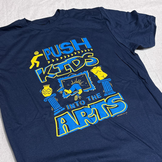 Push Kids Into The Arts Relaxed Fix Unisex T-Shirt