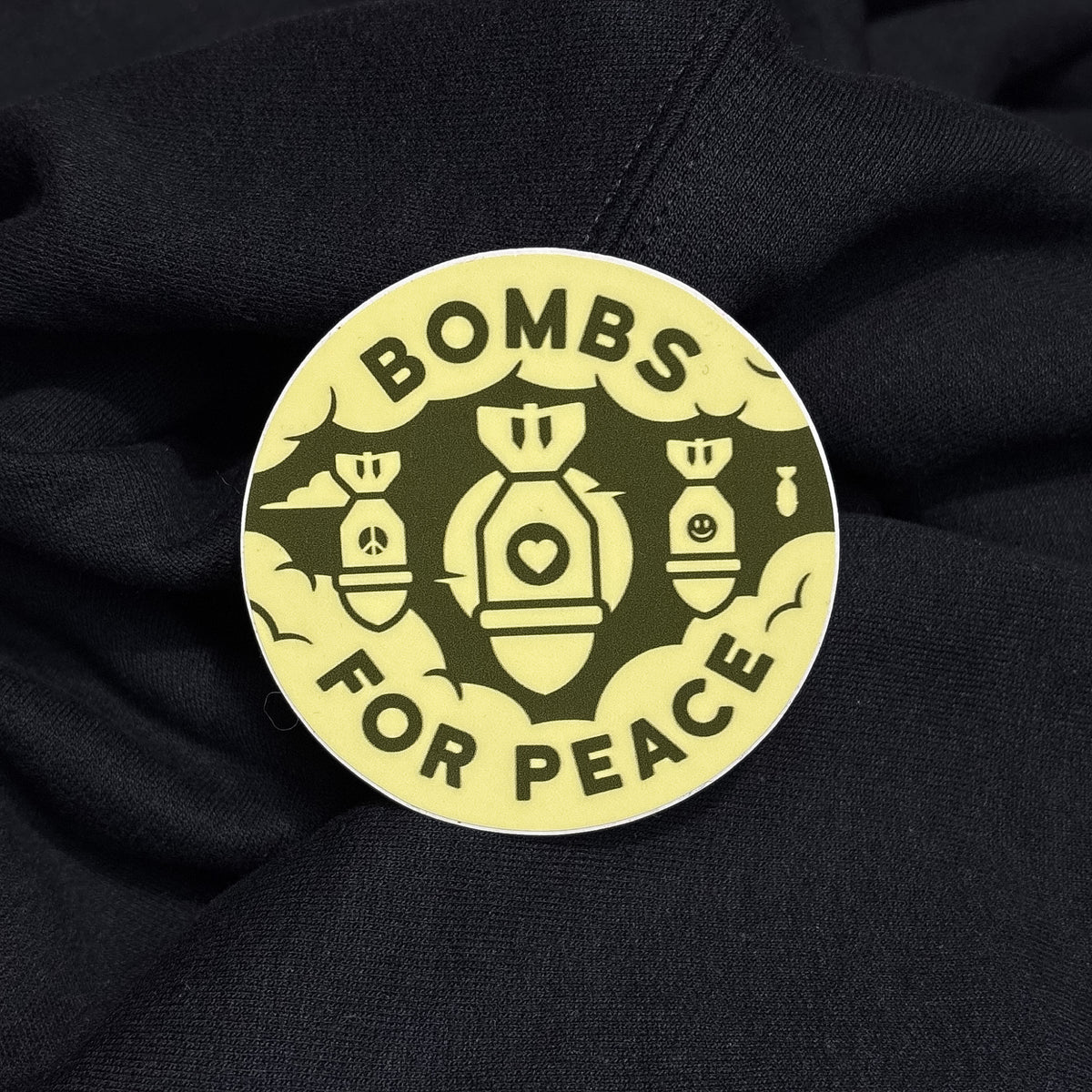 Bombs For Peace Sticker