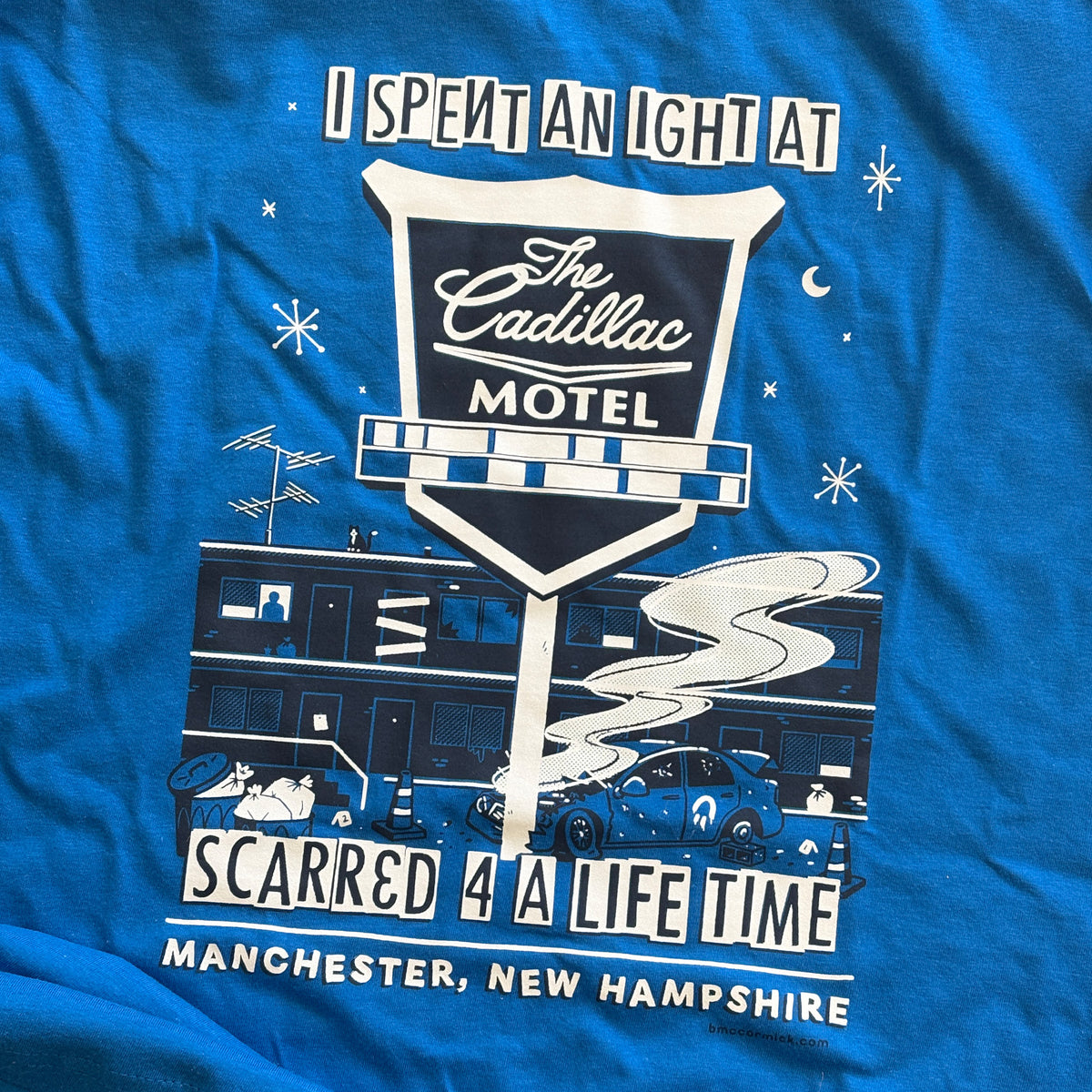 Cadillac Motel Relaxed Fix Unisex T-Shirt