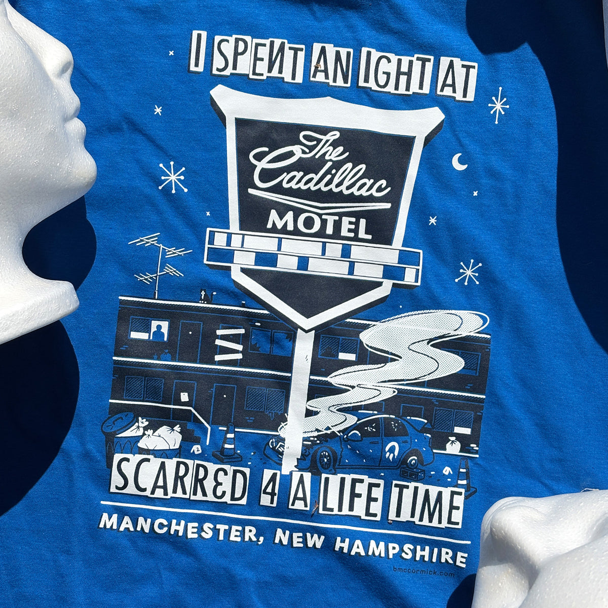 Cadillac Motel Relaxed Fix Unisex T-Shirt