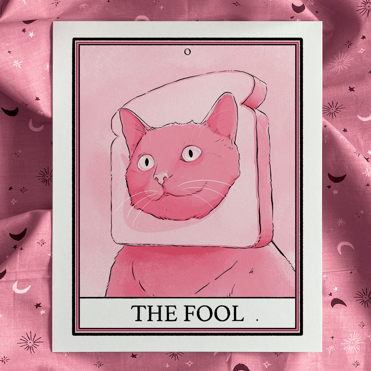 Cat Tarot The Fool Print