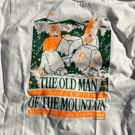 Old Man At The Bottom Of The Mountain new Hampshire Relaxed Fix Unisex T-Shirt