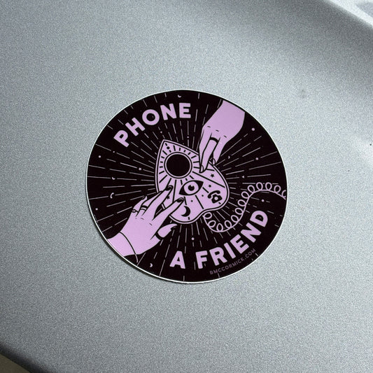 Phone A Friend Sticker