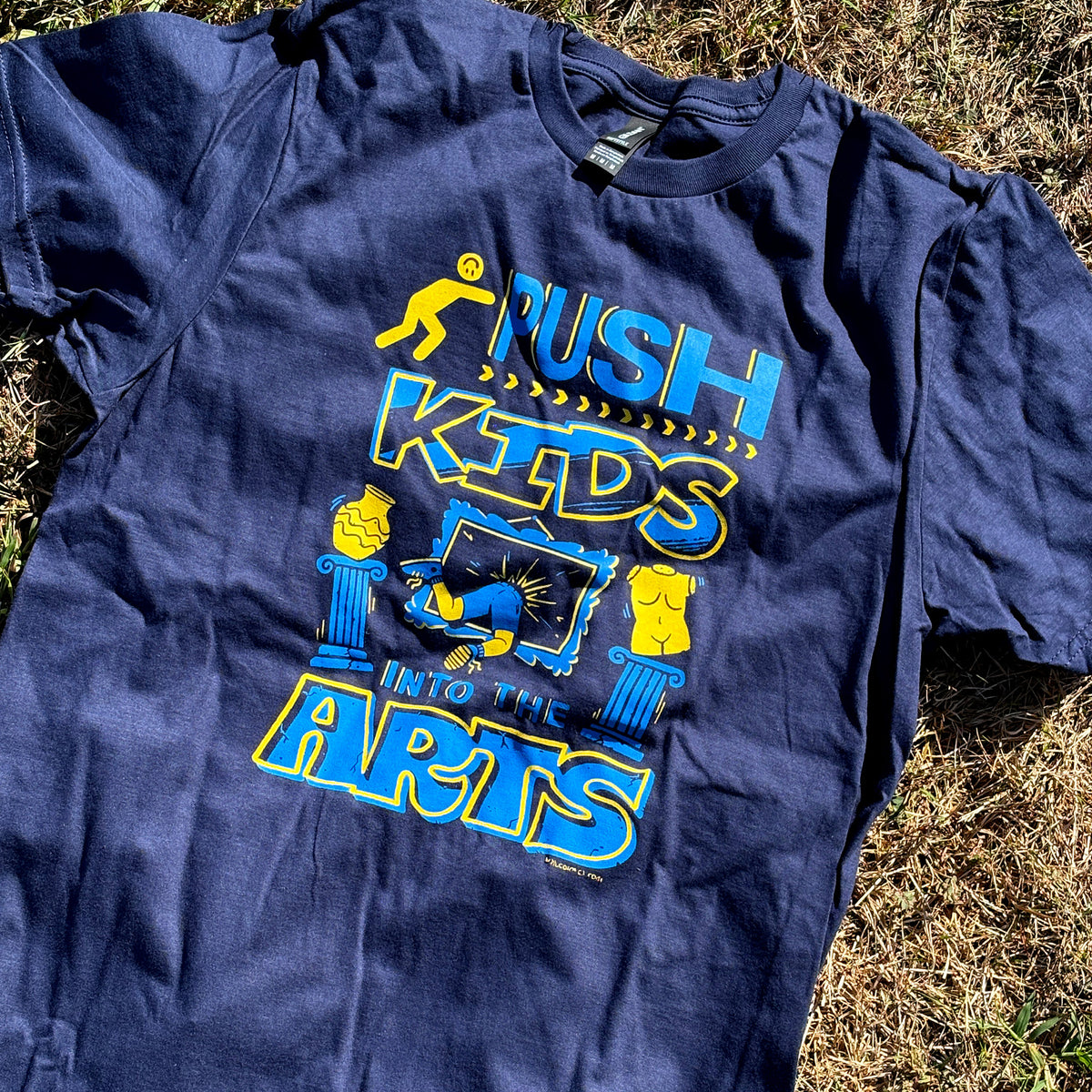 Push Kids Into The Arts Relaxed Fix Unisex T-Shirt