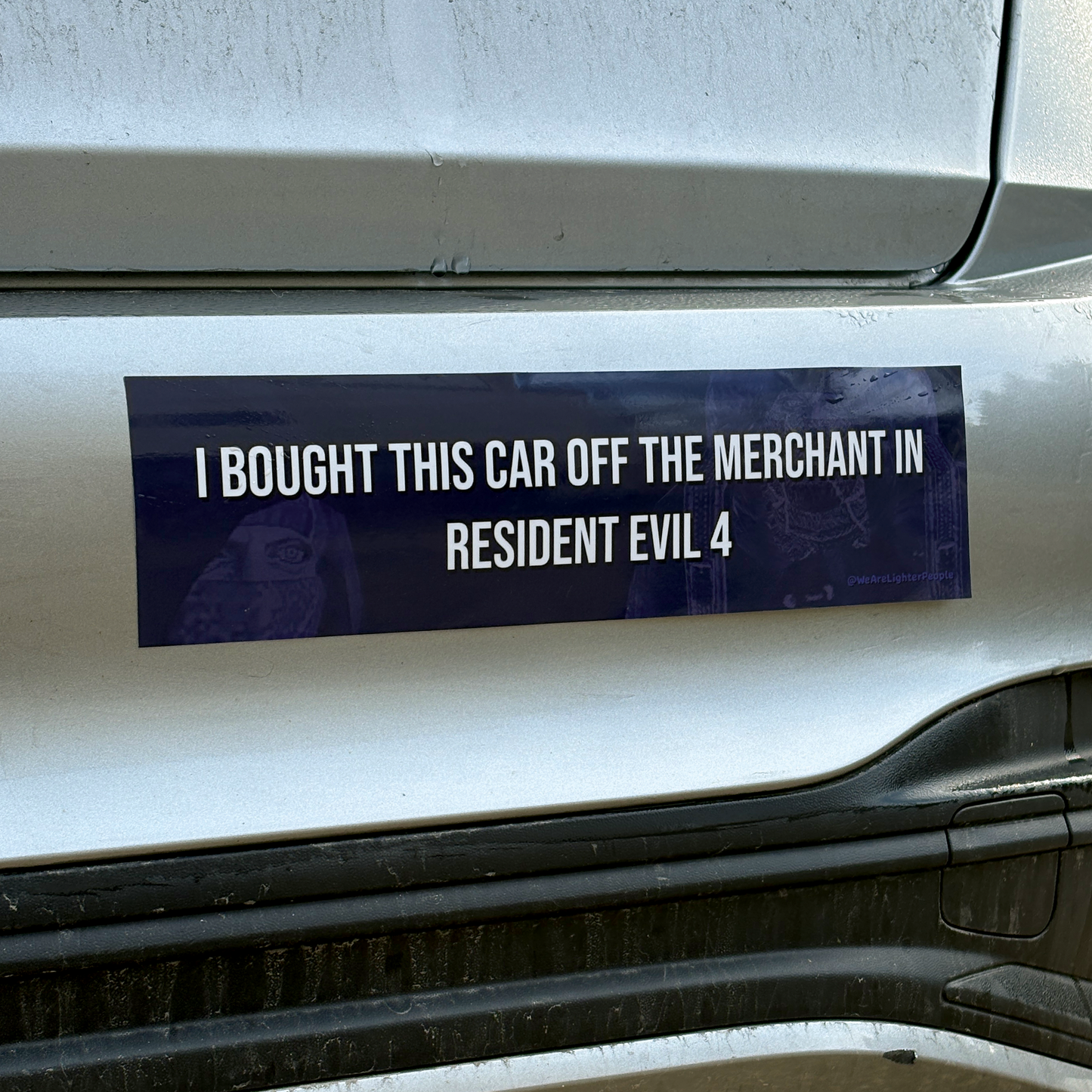 I Bought This Car Off The Merchant In Resident Evil 4 Bumper Sticker