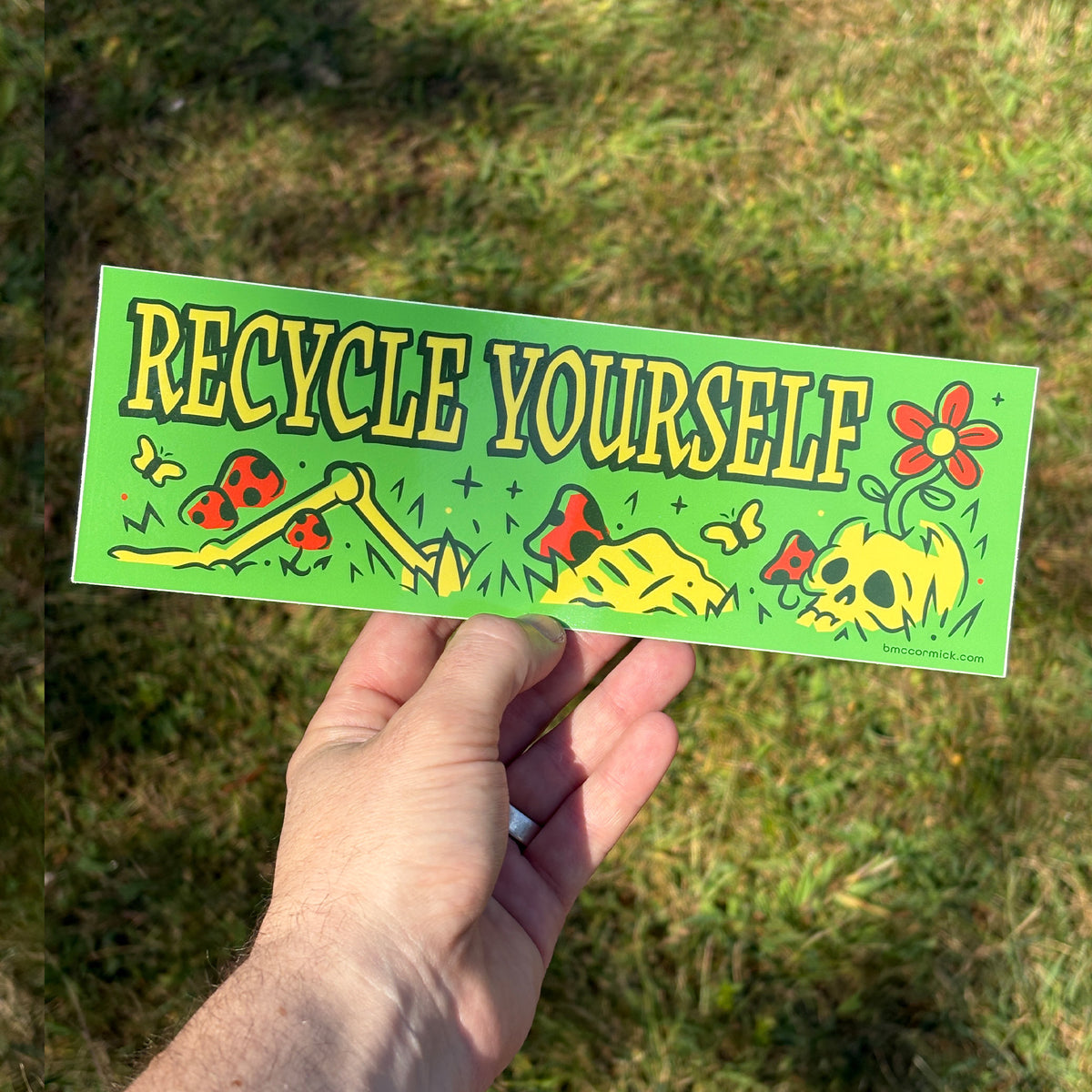 Recycle Yourself | Bumper Sticker