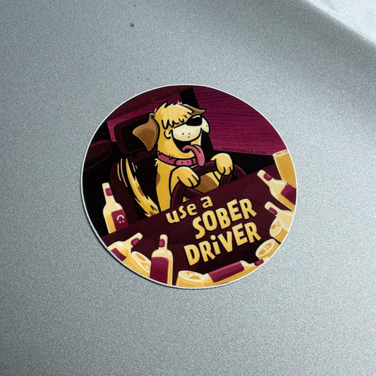 Use A Sober Driver Sticker