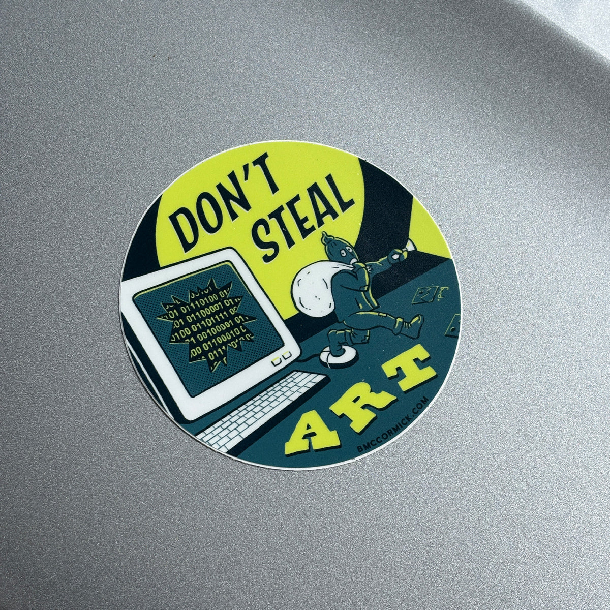 Don't Steal Art Sticker