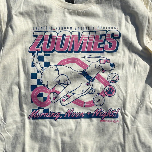 Zoomies Dog Relaxed Fix Unisex T-Shirt
