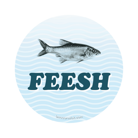Feesh 3" Vinyl Sticker